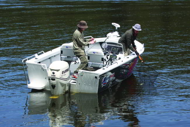 Victoria's Hopkins River provides some good sport fishing options for loclas in the know. Image: Tim Vincent